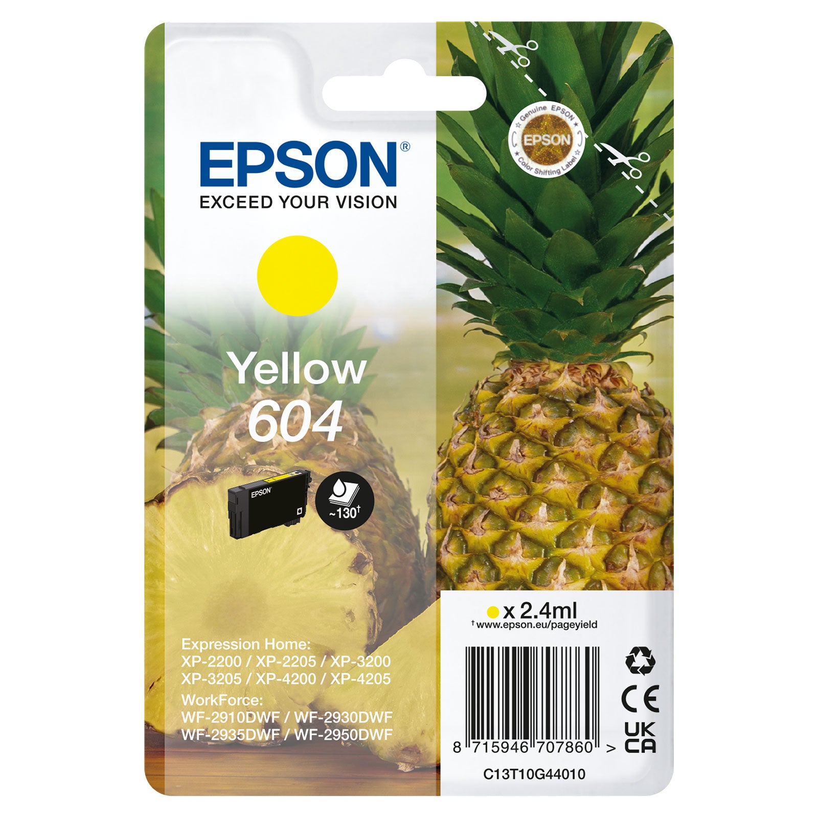 Epson - Cartouche d'encre 604 - Ananas