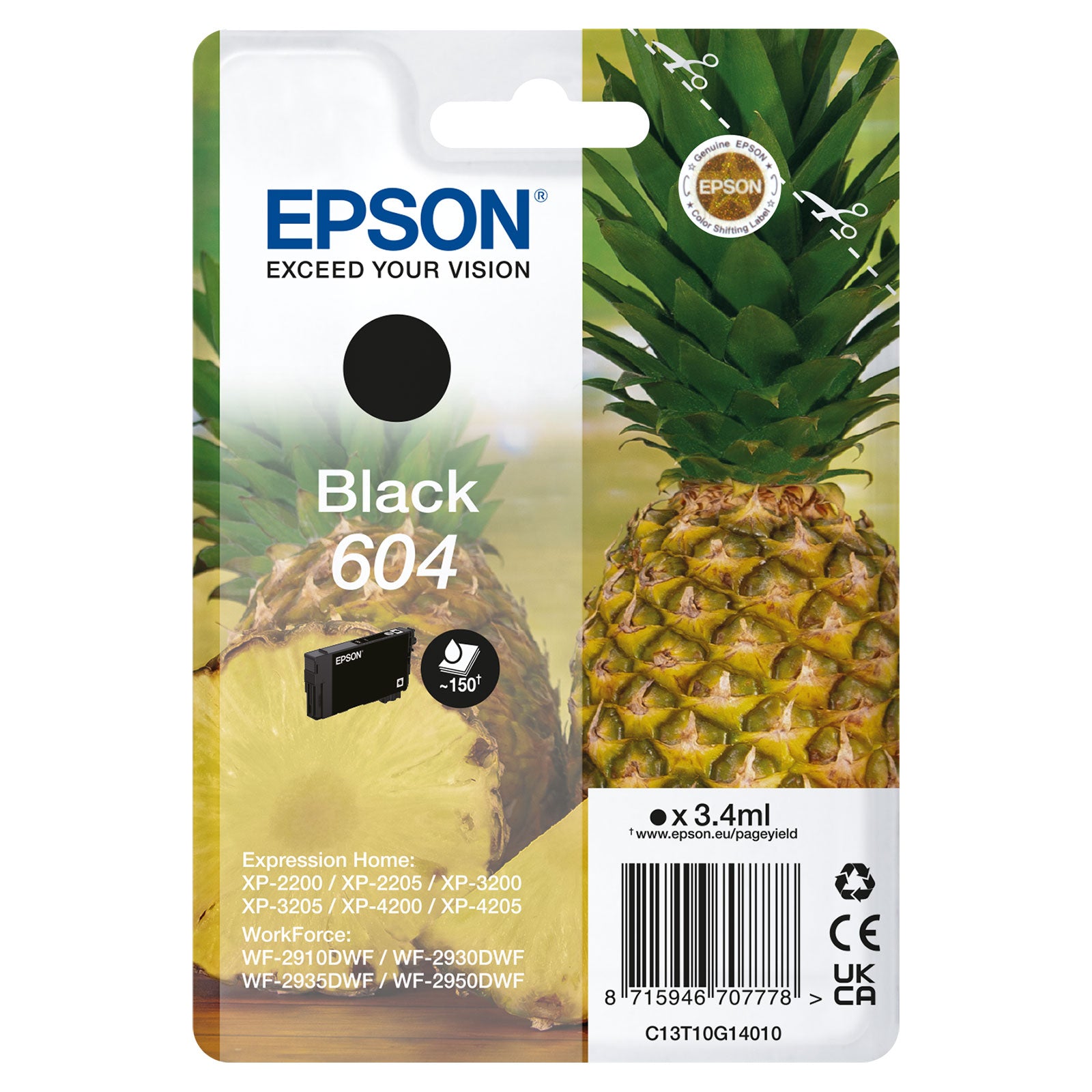 Epson - Cartouche d'encre 604 - Ananas