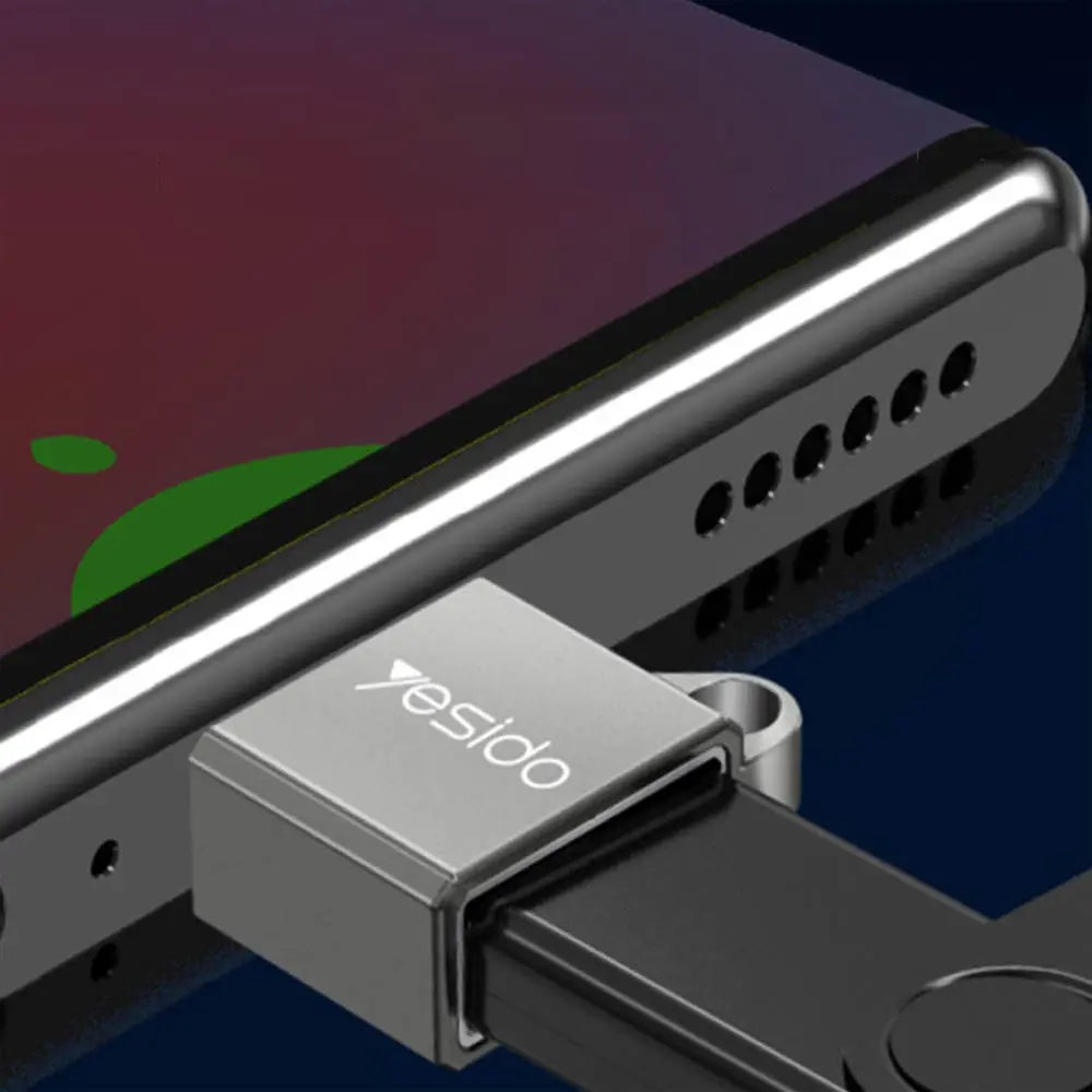 Yesido - Mini adaptateur OTG USB-C vers USB-A (CM/AF)