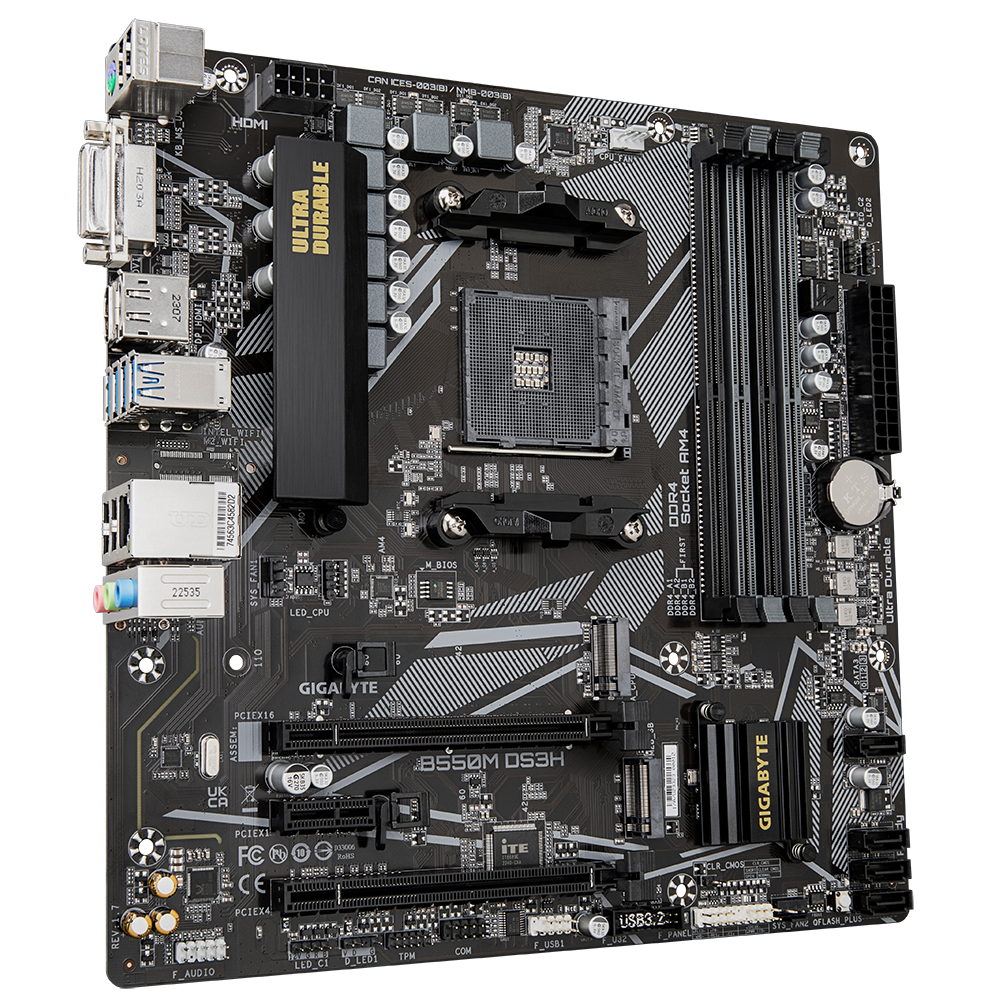 Gigabyte - B550M DS3H - AM4