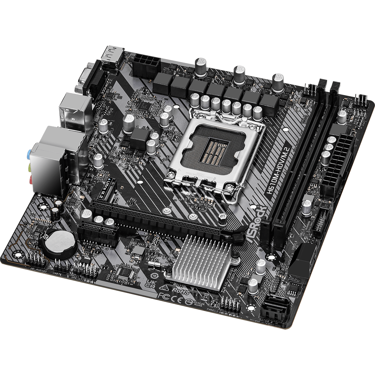 Asrock - H610M-HDV/M.2 R2.0 - LGA1700