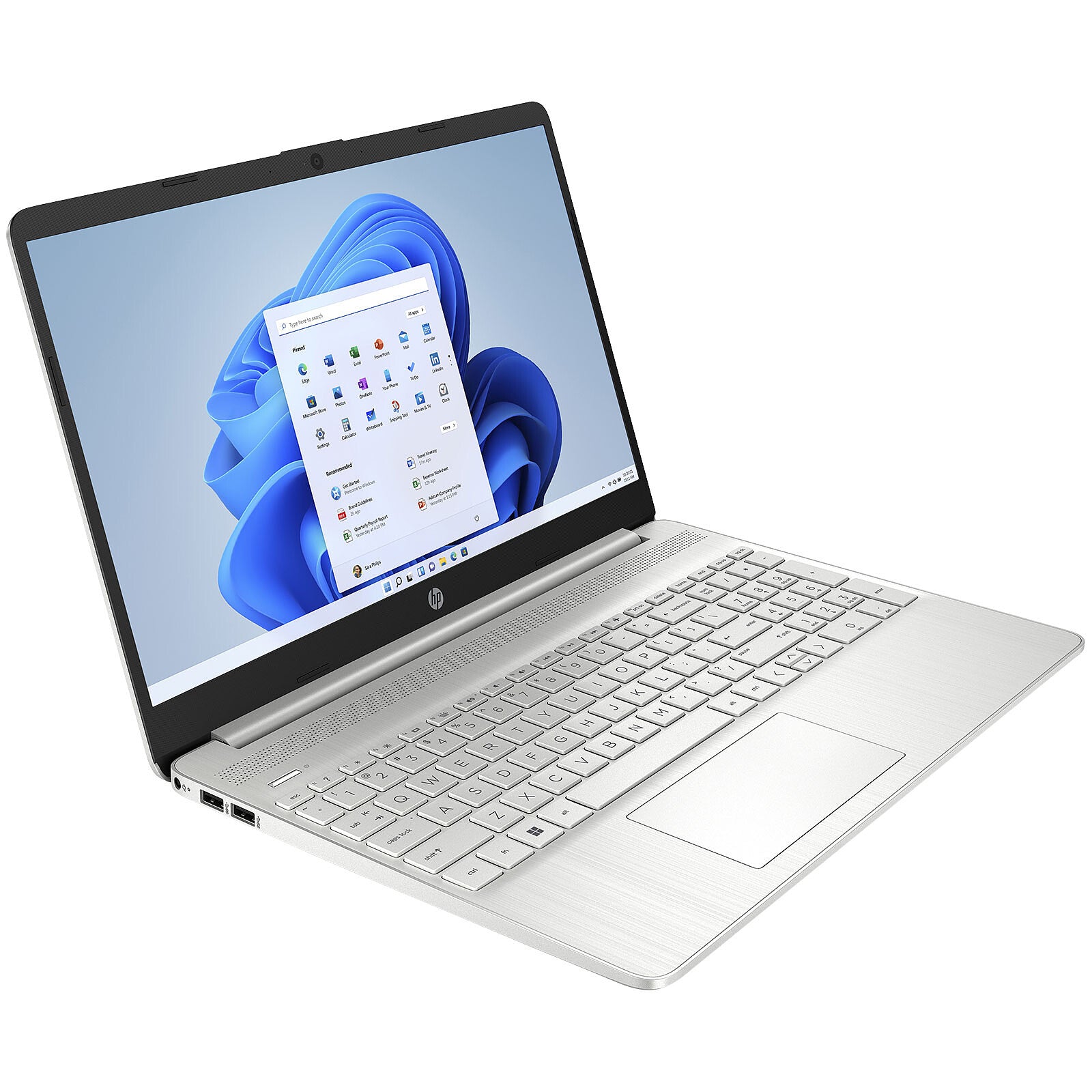 HP - PC portable 15s-eq2110nf - Ryzen 5 5500U - 16Go - SSD 512Go - W11