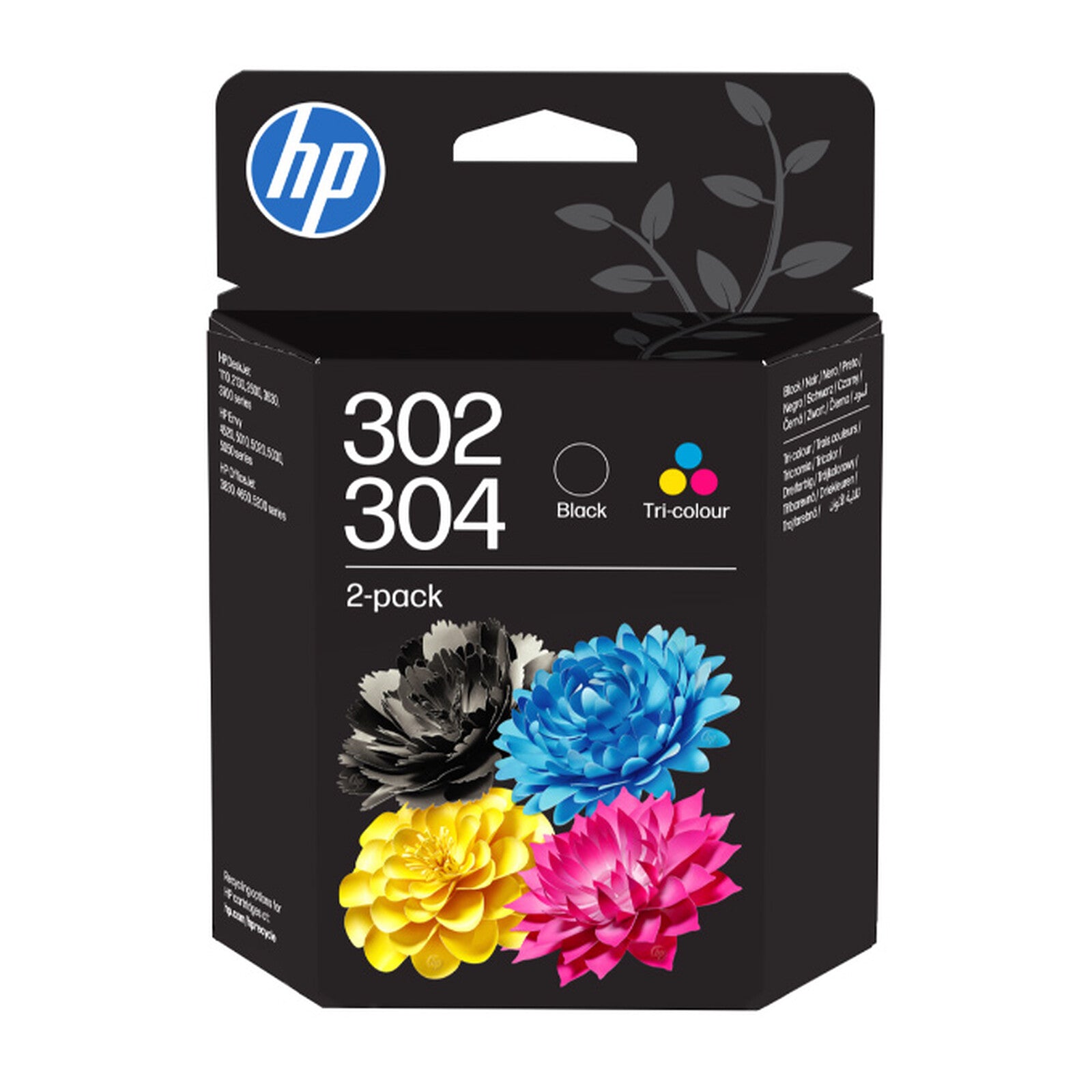 Hp - Cartouches d'encre HP 302/304 (cyan, jaune, magenta, noir)