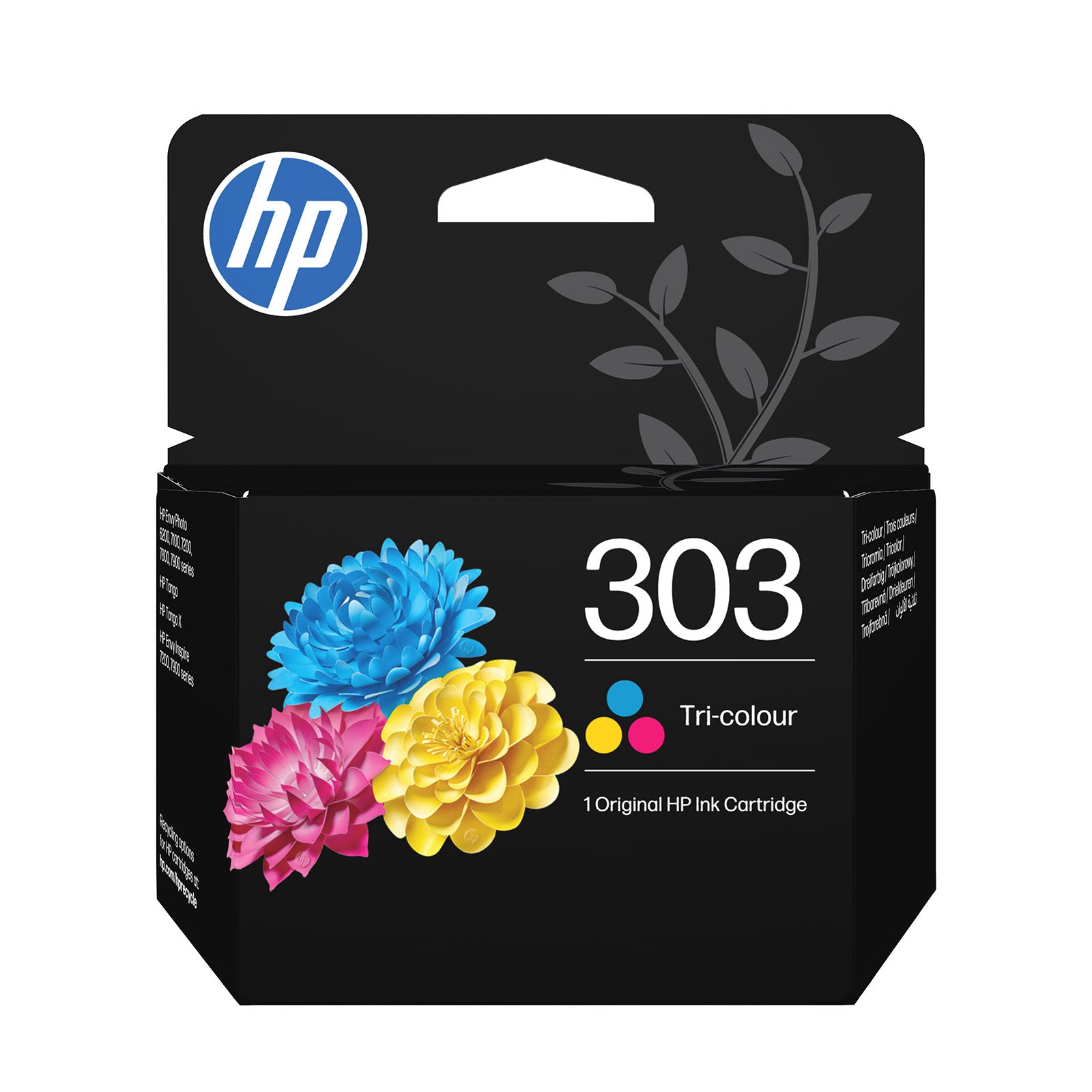 Hp - Cartouches d'encre HP 303 (cyan, jaune, magenta, noir)