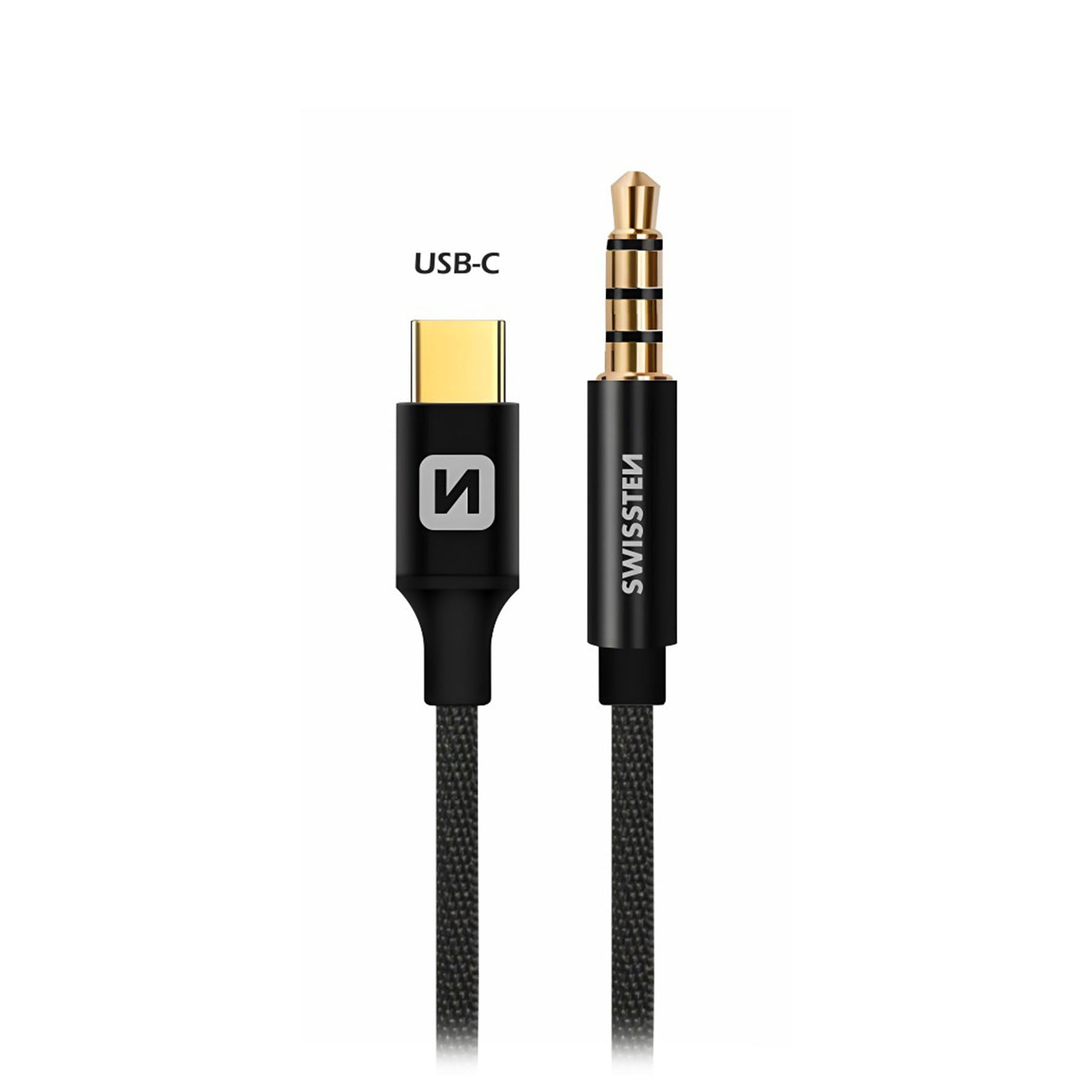 Swissten - Adaptateur audio USB-C vers jack 3.5mm mâle
