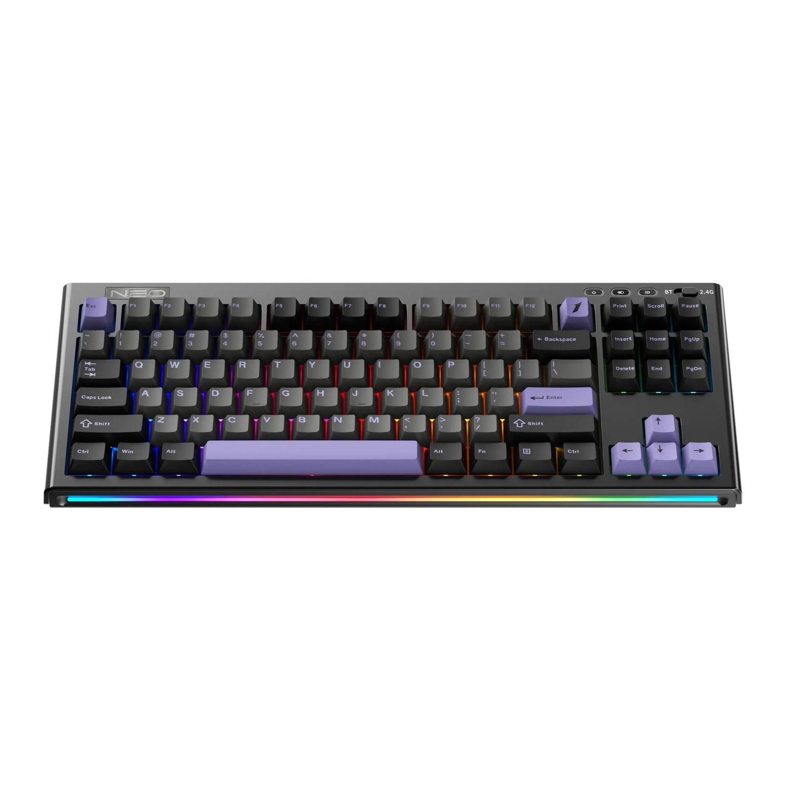 1St Player - NEO87 - Clavier mécanique TKL sans fil