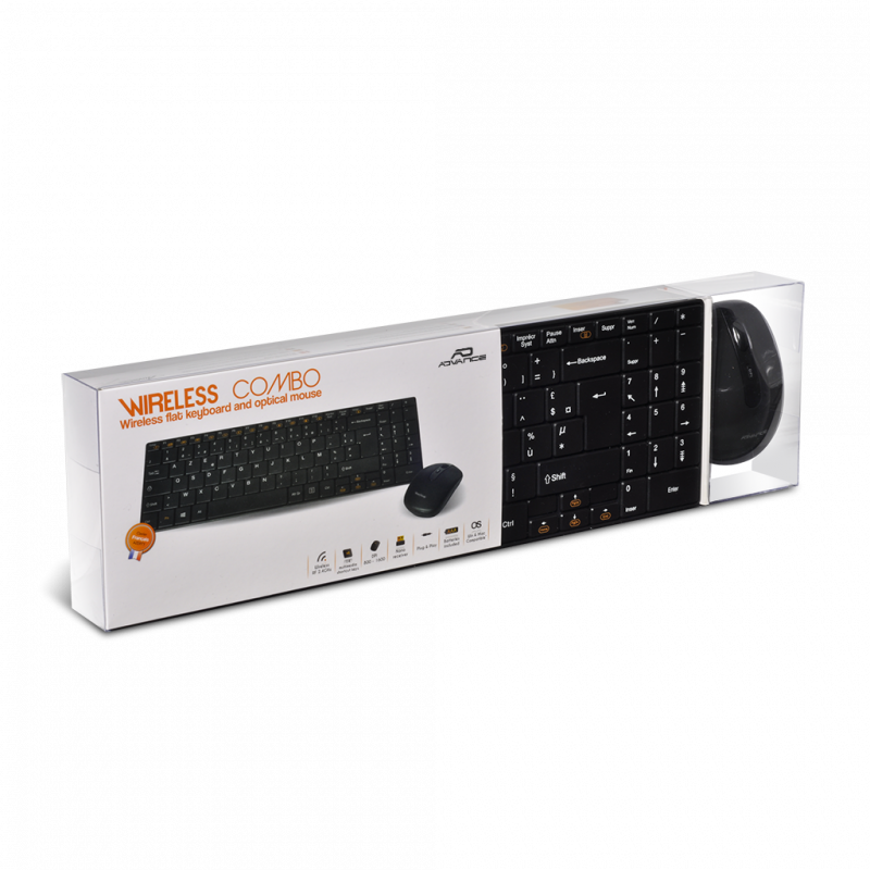 Advance - Pack clavier/souris Wireless Combo