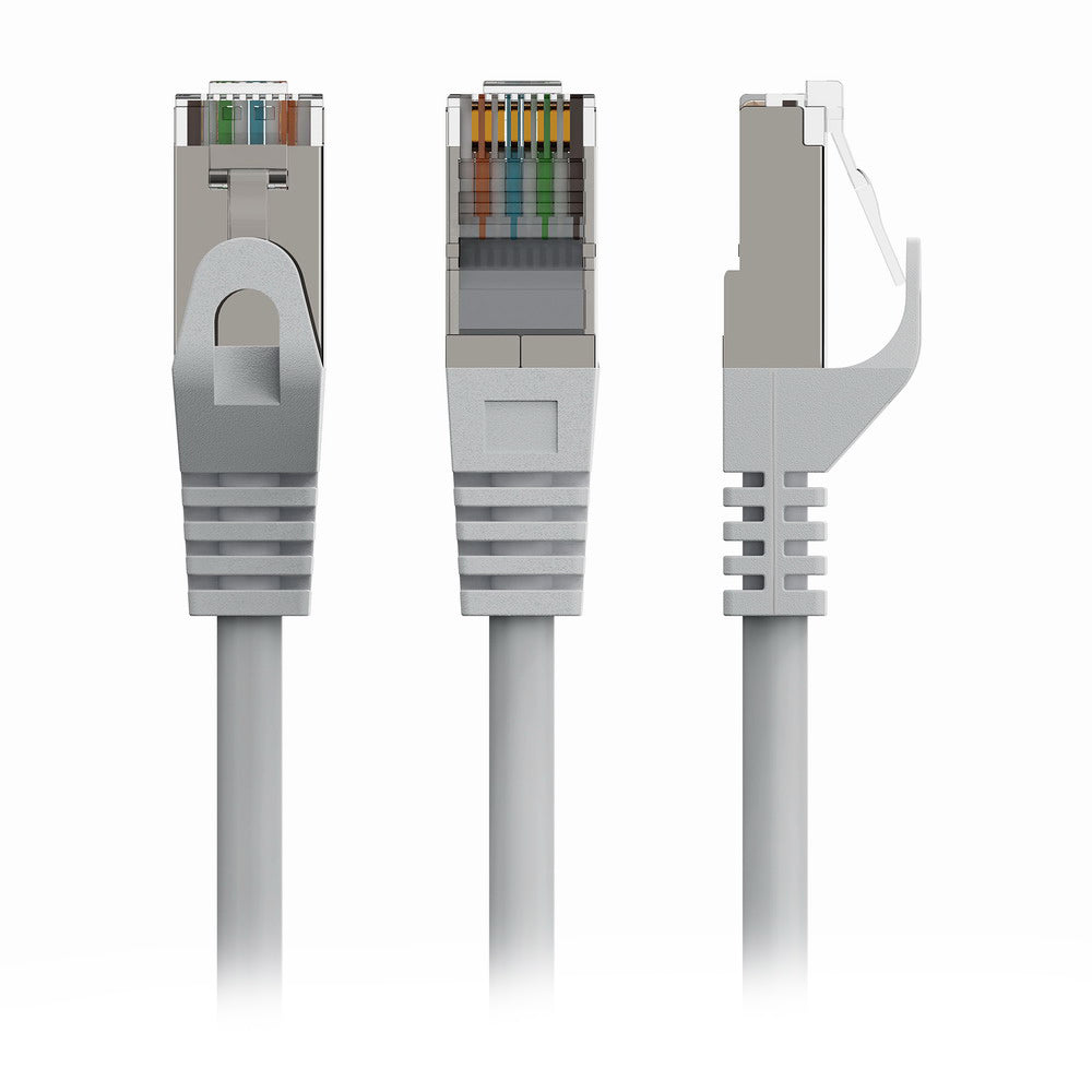 Cablexpert - Câble RJ45 Cat 6 (1m) FTP - Gris