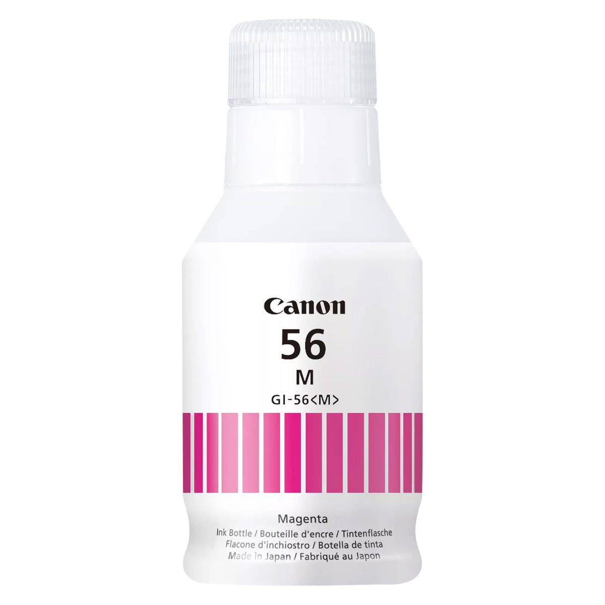 Canon - Bouteille d'encre GI-56 (cyan, magenta, jaune, noir)