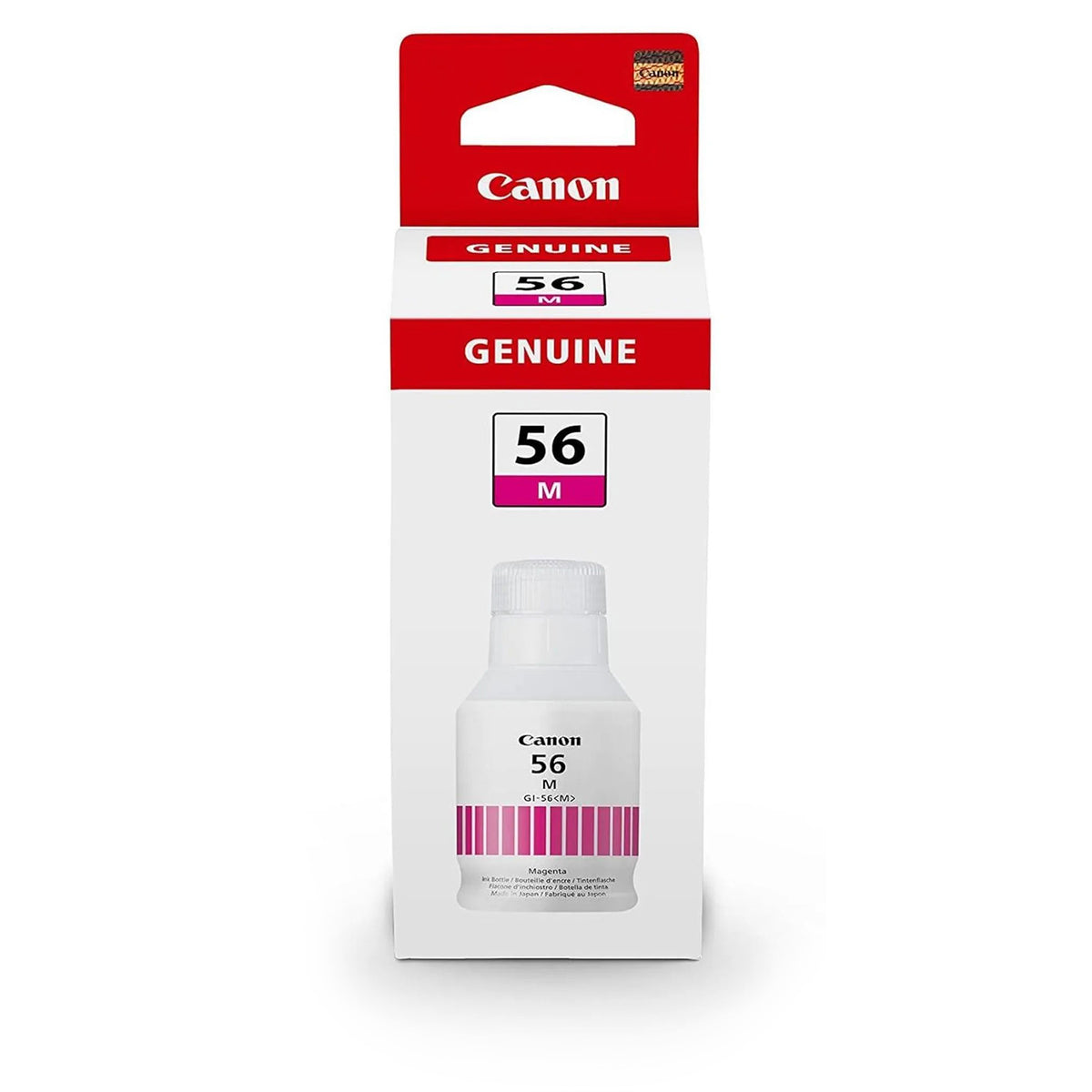 Canon - Bouteille d'encre GI-56 (cyan, magenta, jaune, noir)