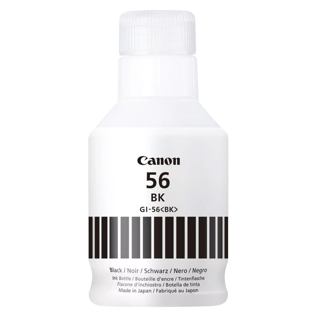 Canon - Bouteille d'encre GI-56 (cyan, magenta, jaune, noir)