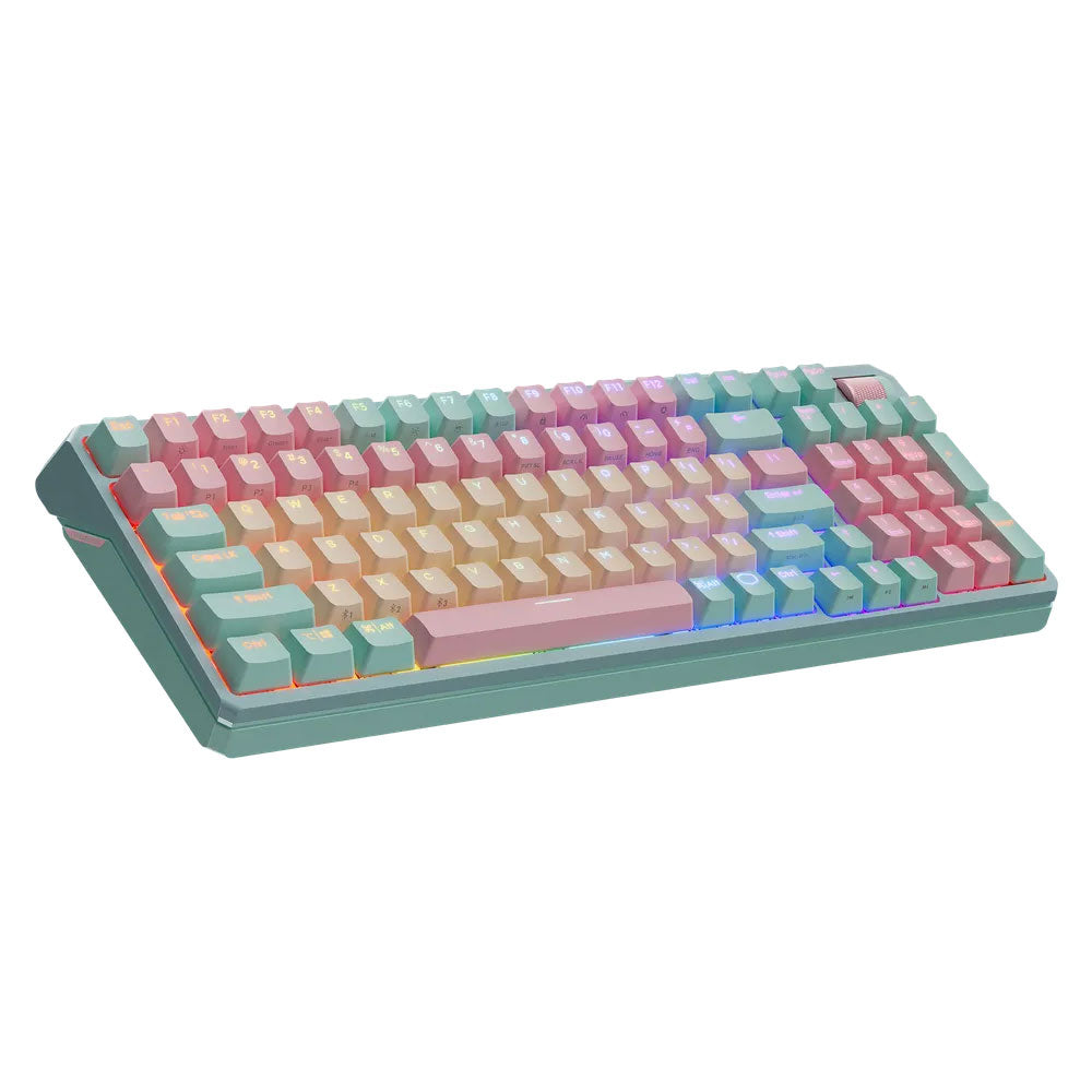 Cooler Master - MK770 - Clavier Gamer mécanique sans fil - Space Gray / Macaron