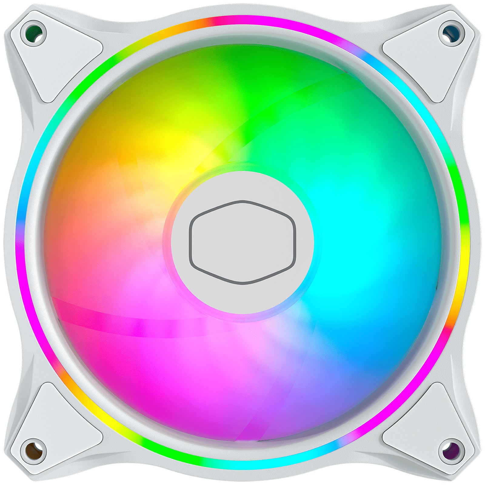 Cooler Master - Masterfan MF120 Halo - Blanc