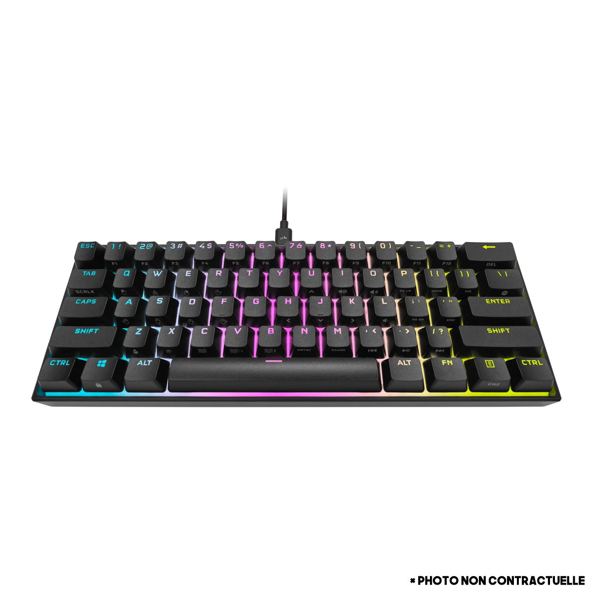 Corsair - K65 Mini RGB TKL - Noir