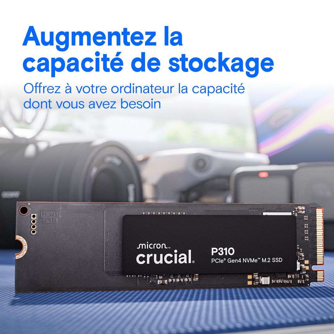 Crucial - M.2 NVMe P310 1To