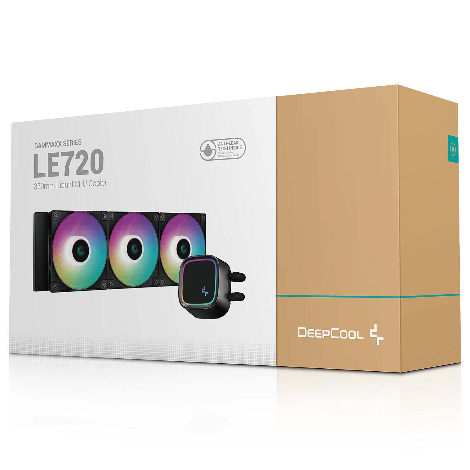 DeepCool - LE720 Noir - Kit Watercooling 360mm