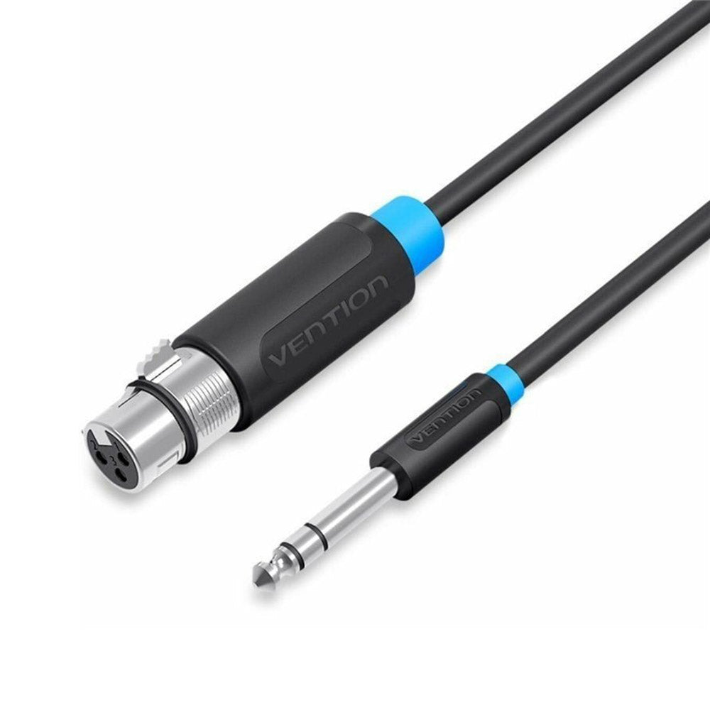 Générique - Câble XLR 3 pôles Femelle vers Jack STEREO 6.35mm - 2m