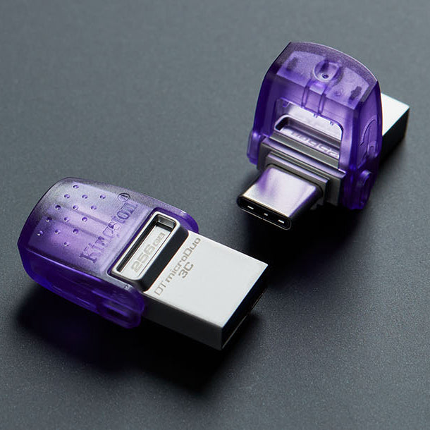 Kingston - DataTraveler MicroDuo 3C - 256Go
