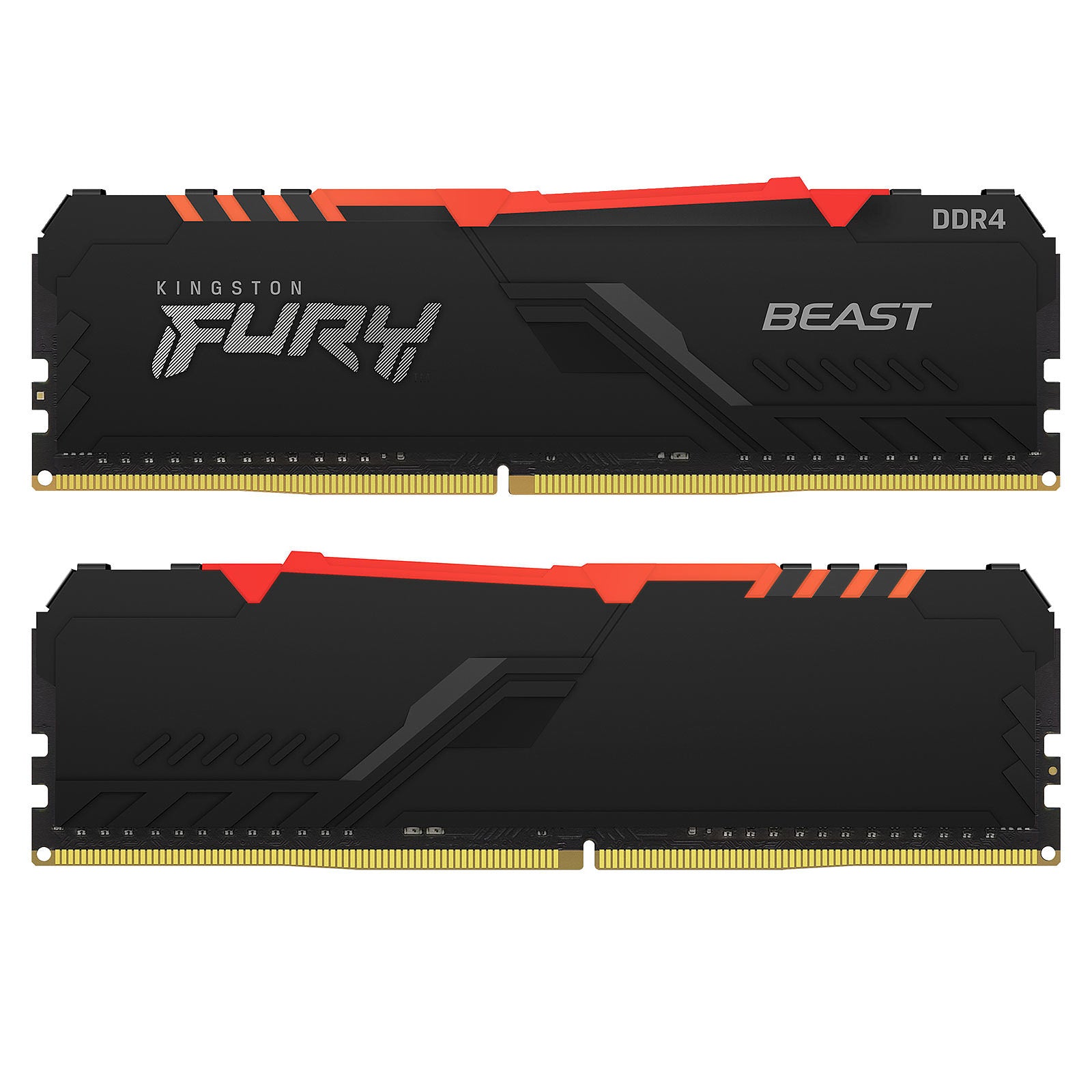 Kingston - FURY Beast RGB DDR4 3600 MHz CL17 (8 Go)