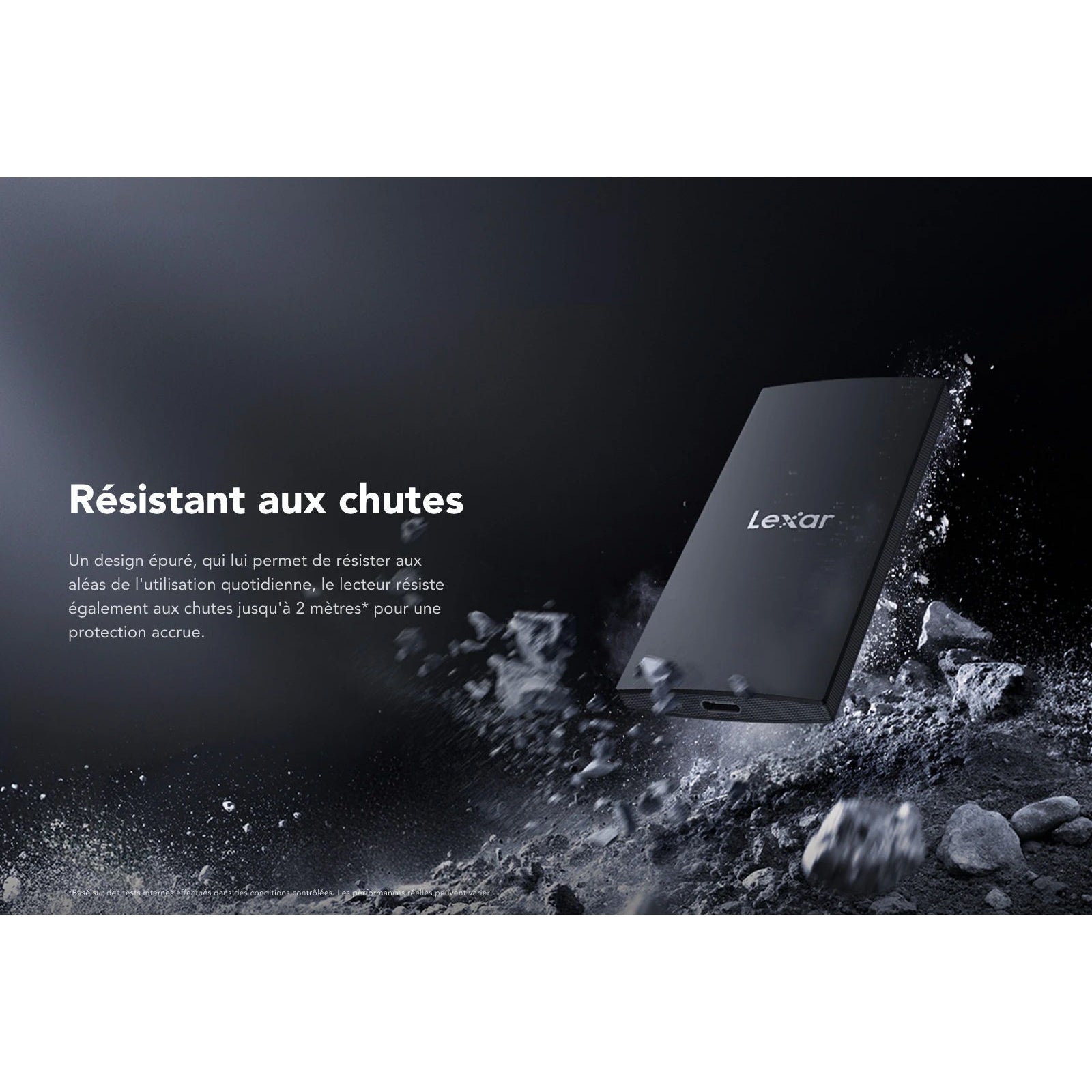 Lexar - SL300 SSD Externe 1To - Noir