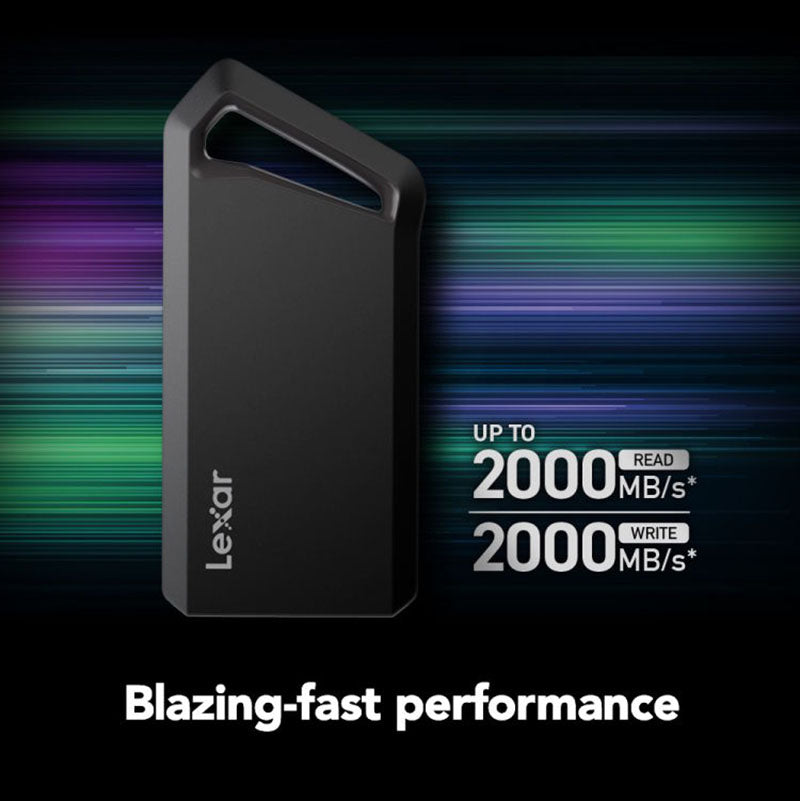 Lexar - SL600 SSD Externe 2To - Noir