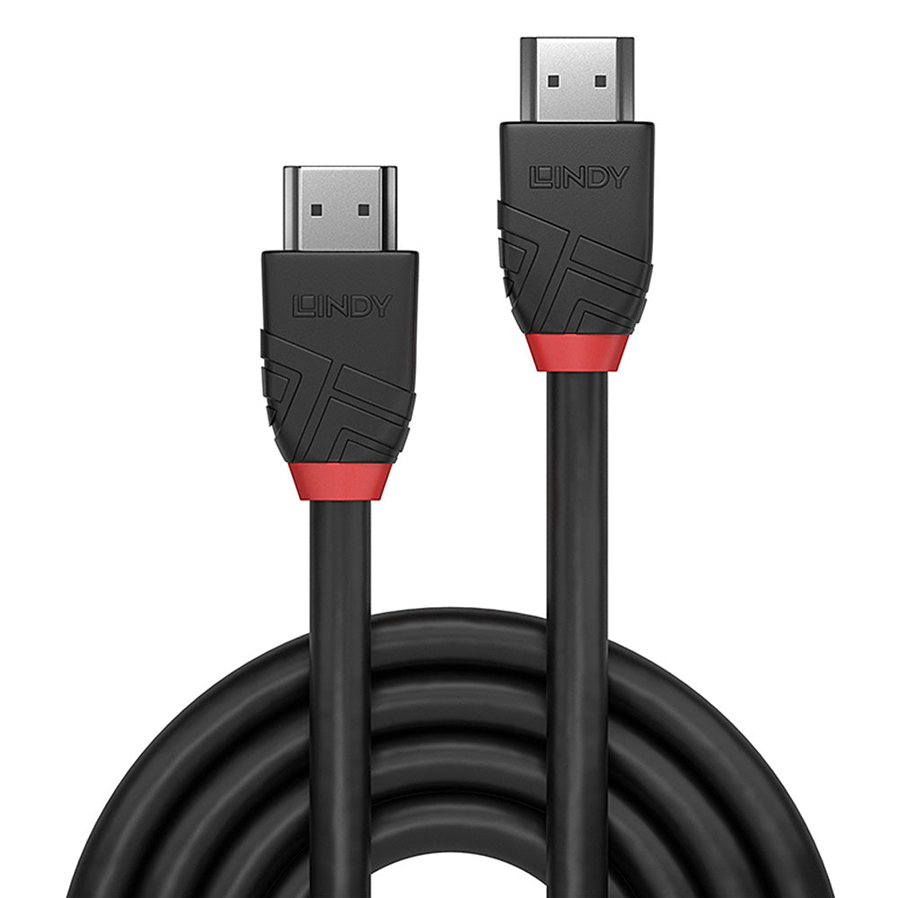Lindy - Black Line Cable HDMI 2.0 de 5m