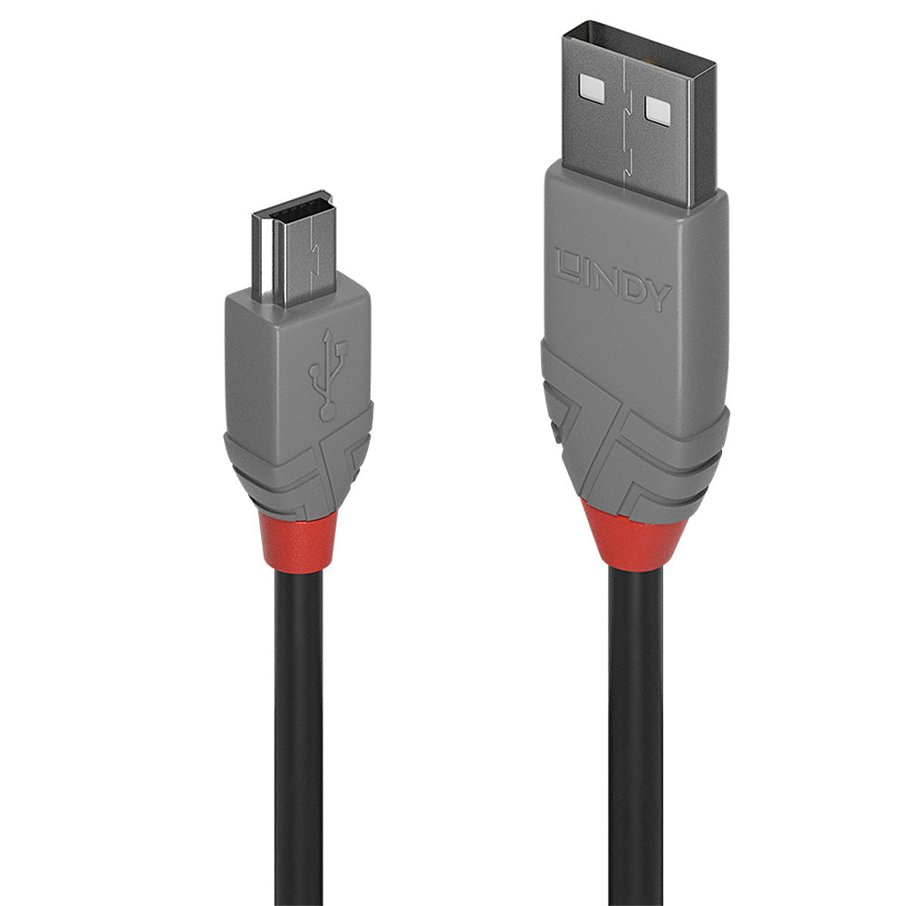Lindy - Câble USB-A 2.0 vers Mini USB-B - 2m