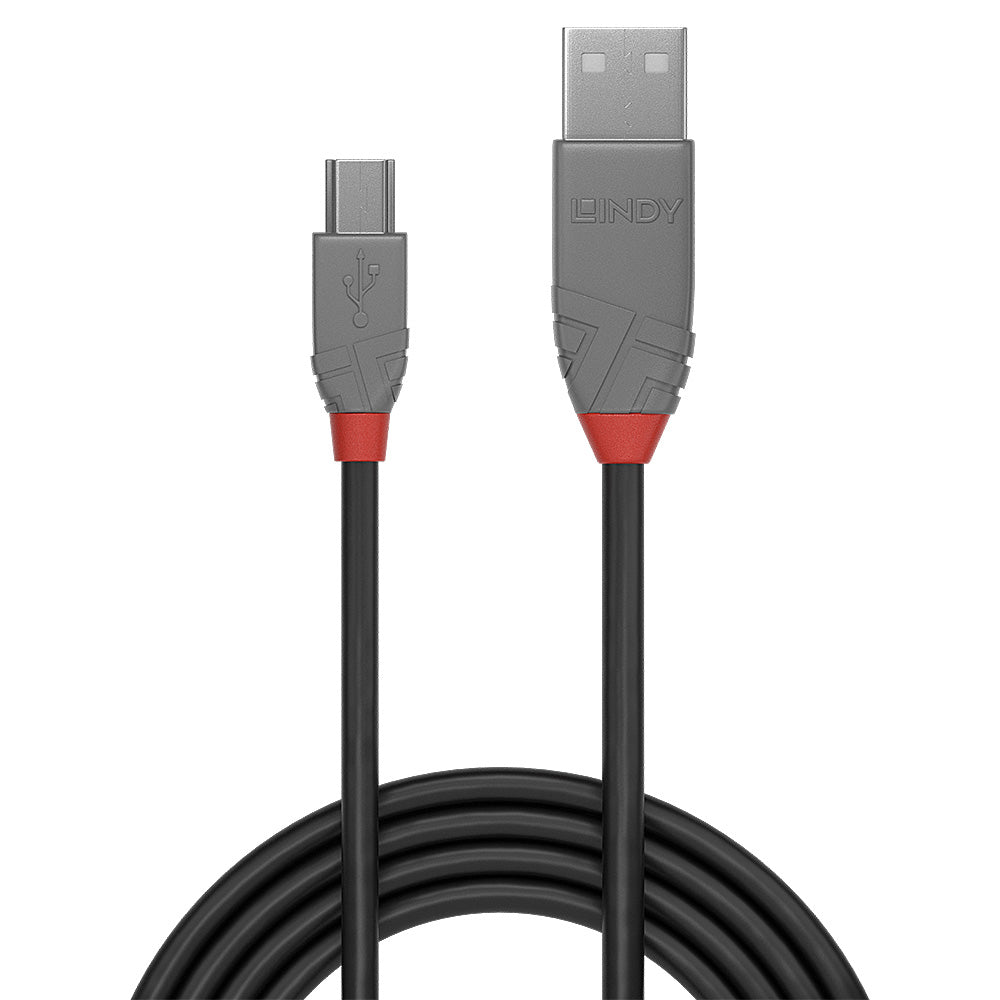 Lindy - Câble USB-A 2.0 vers Mini USB-B - 2m