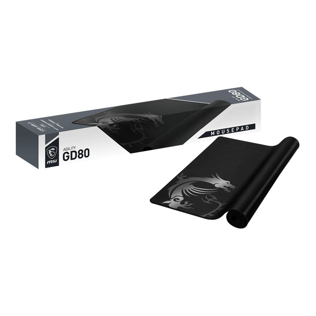 MSI - AGILITY GD80 - Tapis de souris XXXL