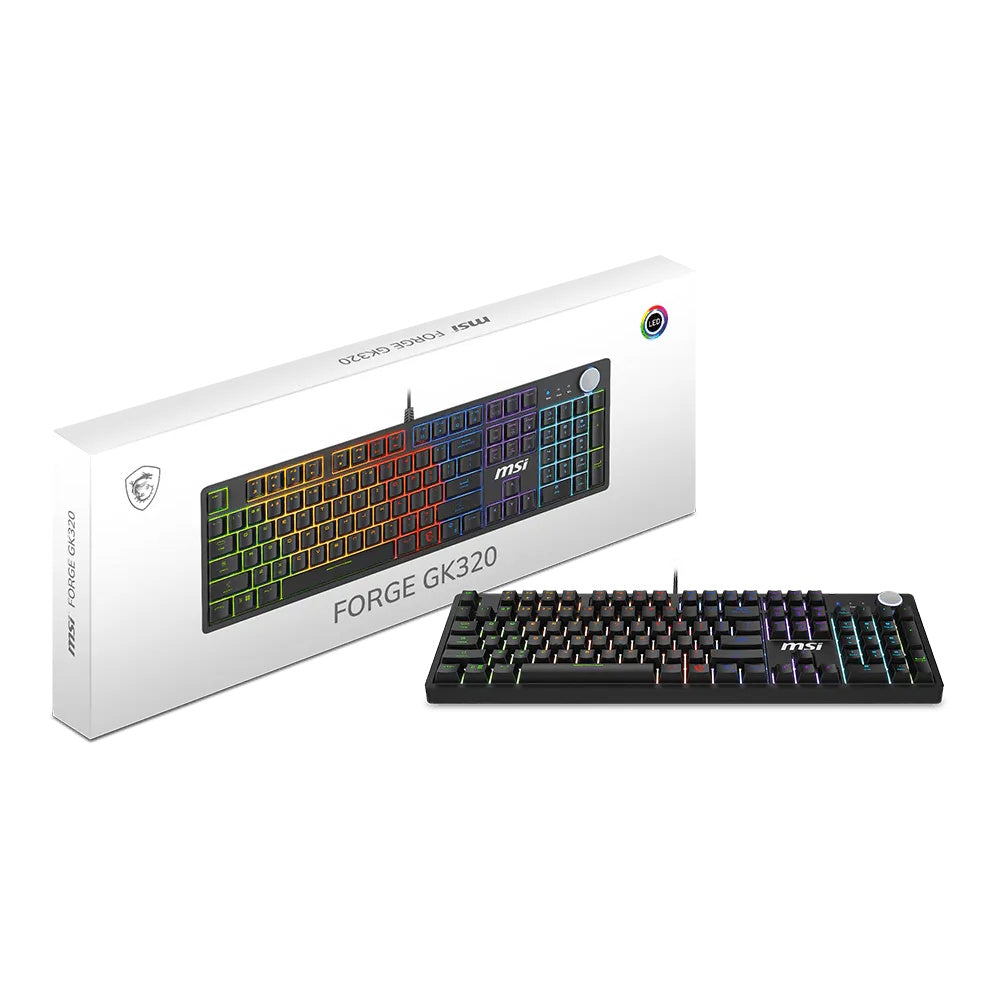 MSI - Forge GK320 Switches Rouges - Clavier mécanique