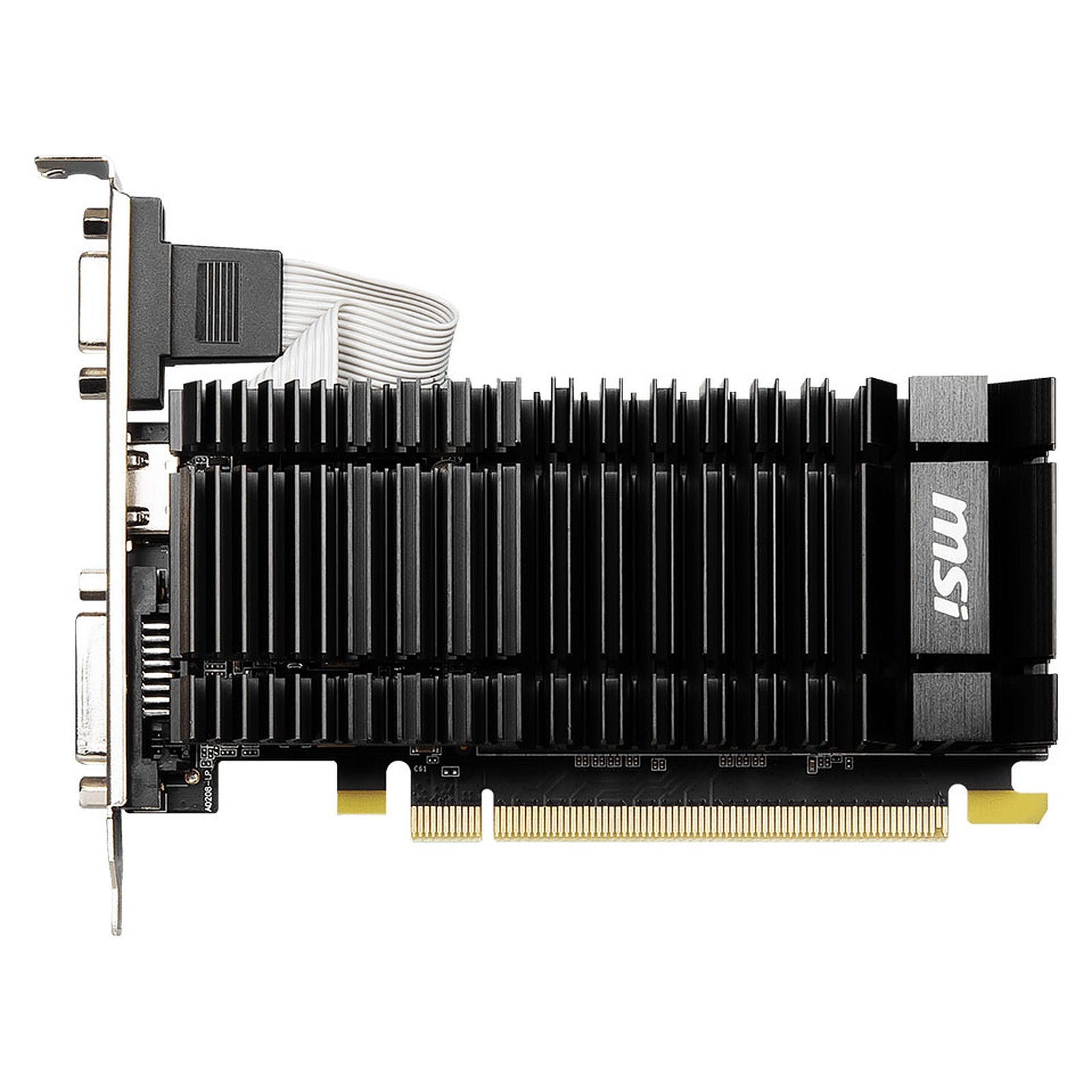 MSI - Carte graphique GeForce GT 730 N730K-2GD3H/LP