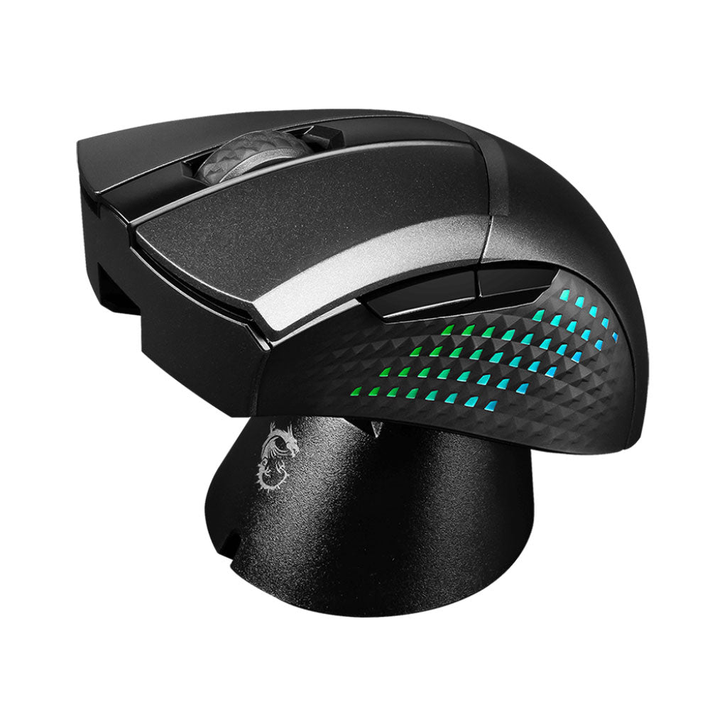 MSI - Souris sans fil Clutch GM51 Lightweight Wireless avec station de charge