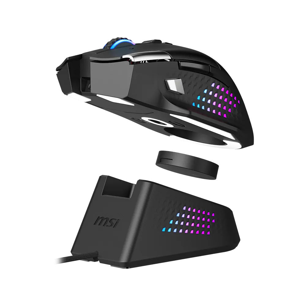 MSI - Souris sans fil Versa Pro Wireless + Dock Pro