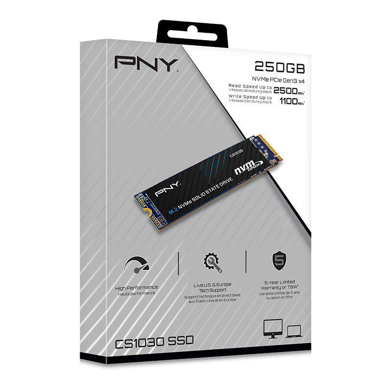PNY - M.2 NVMe CS1030 250Go
