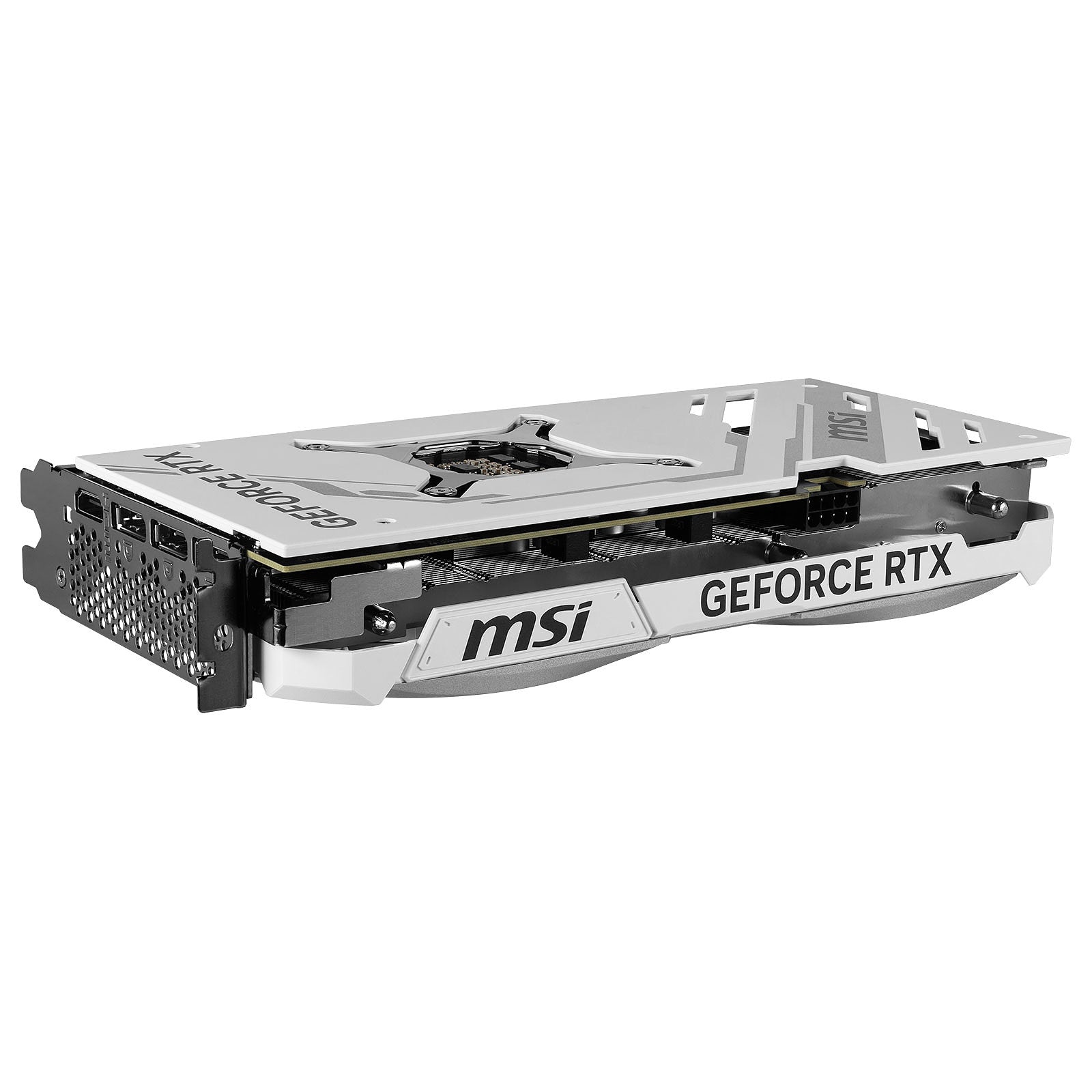 MSI - Carte graphique GeForce RTX 4070 VENTUS 2X WHITE 12G OC