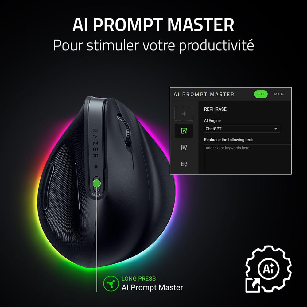 Razer - Pro Click V2 Vertical