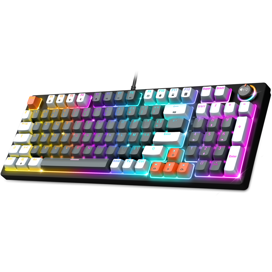 Spirit Of Gamer - XPERT-K350 Noir - Clavier Gamer mécanique