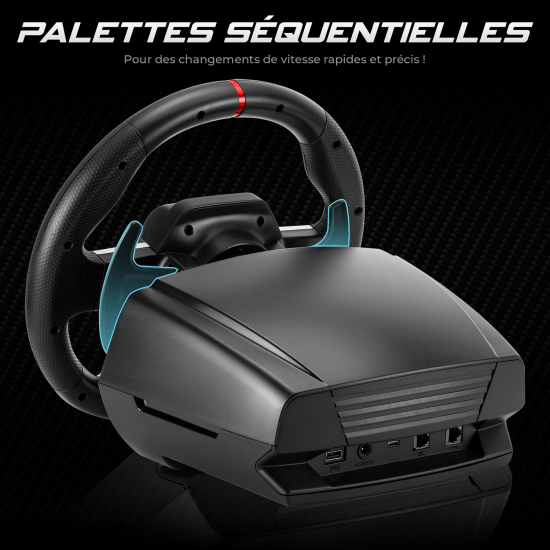 Spirit of Gamer - RACE WHEEL FORCE 1080RS