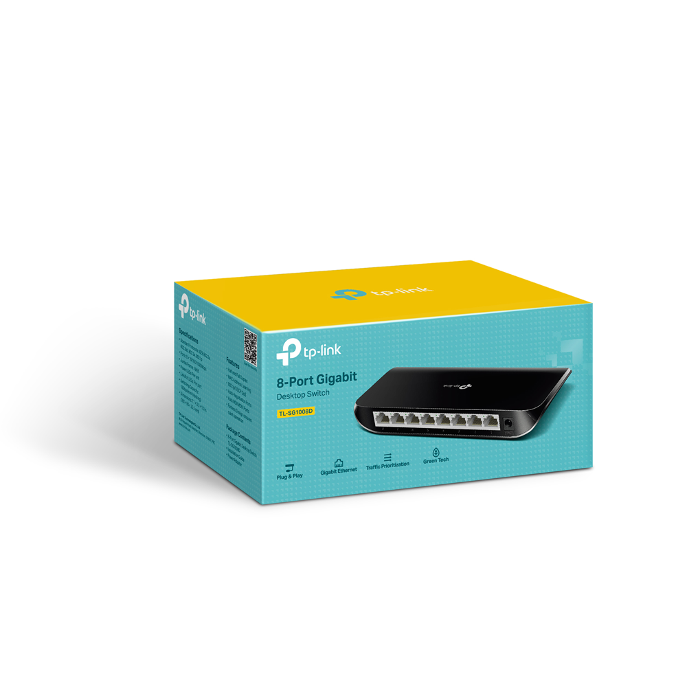 TP-Link - TL-SG1008D - Switch 8 ports