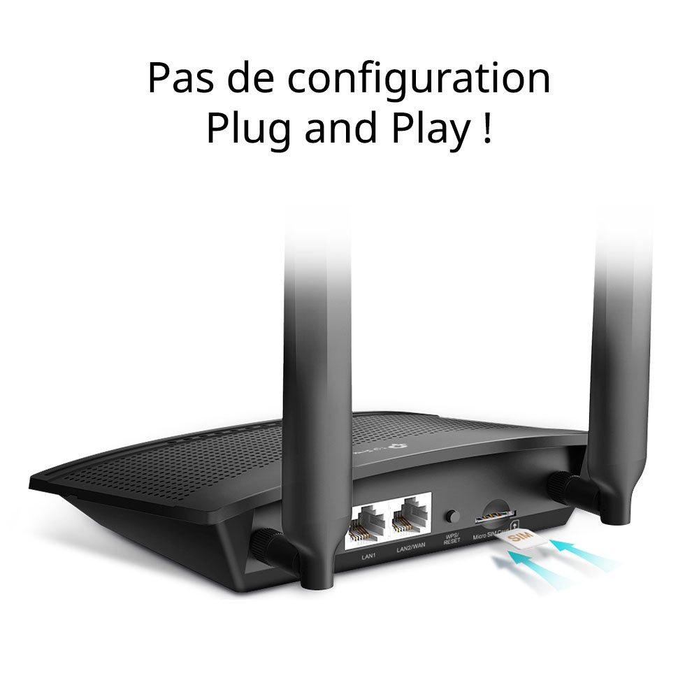 TP-Link - Routeur 4G - TL-MR100