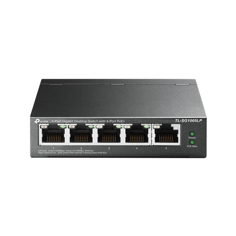 TP-Link - TL-SG1005LP - Switch 5 ports (dont 4 PoE+)