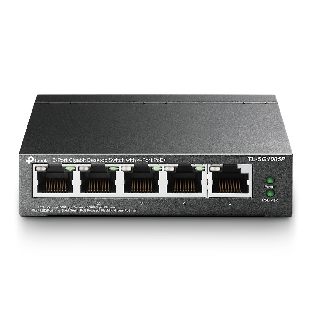 TP-Link - TL-SG1005P - Switch 5 ports (dont 4 PoE)