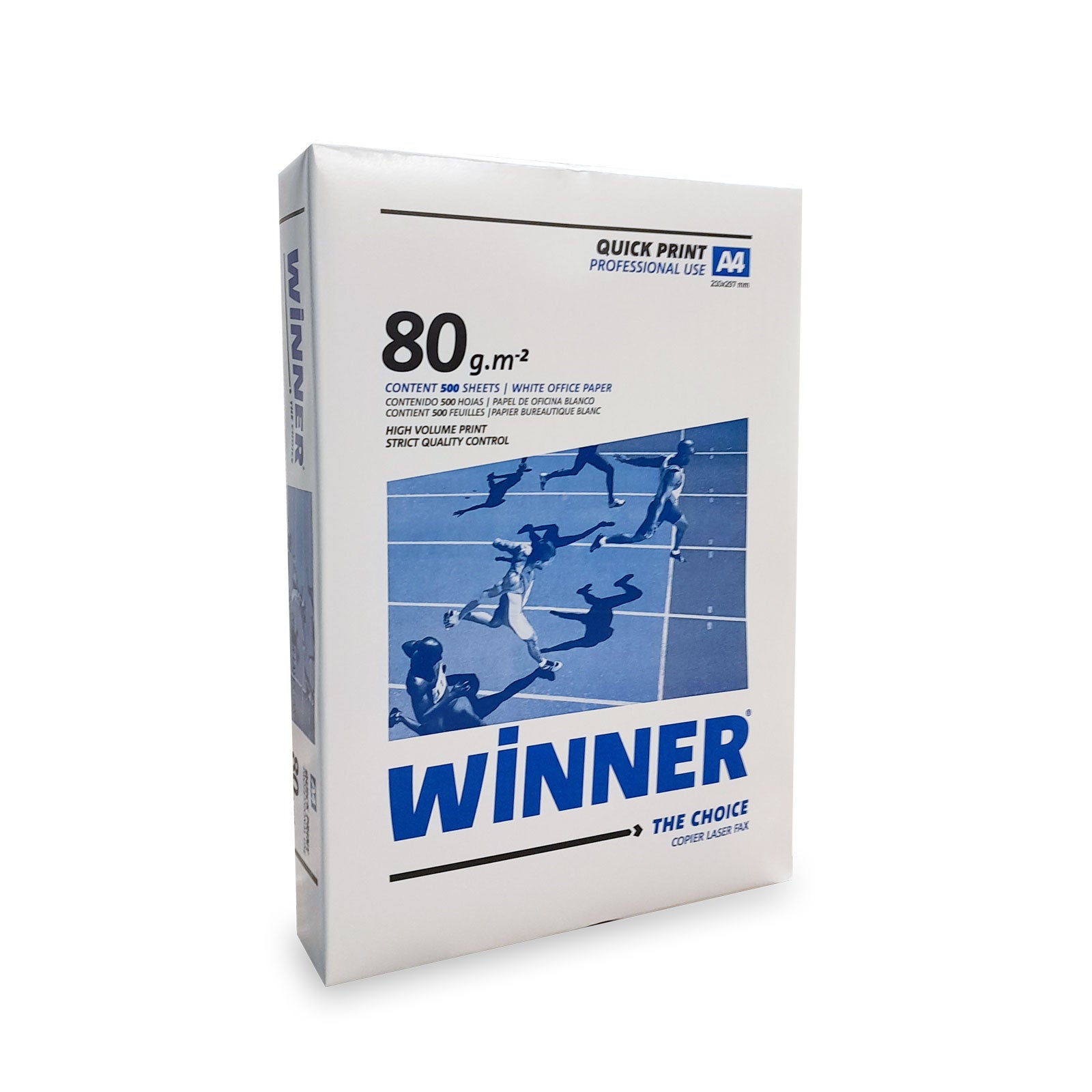 Winner - Ramette de 500 feuilles A4 Blanc 80 g/m²