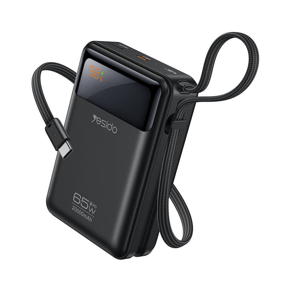 Yesido - YP97 - Batterie externe 20 000 mAh / 65W PD