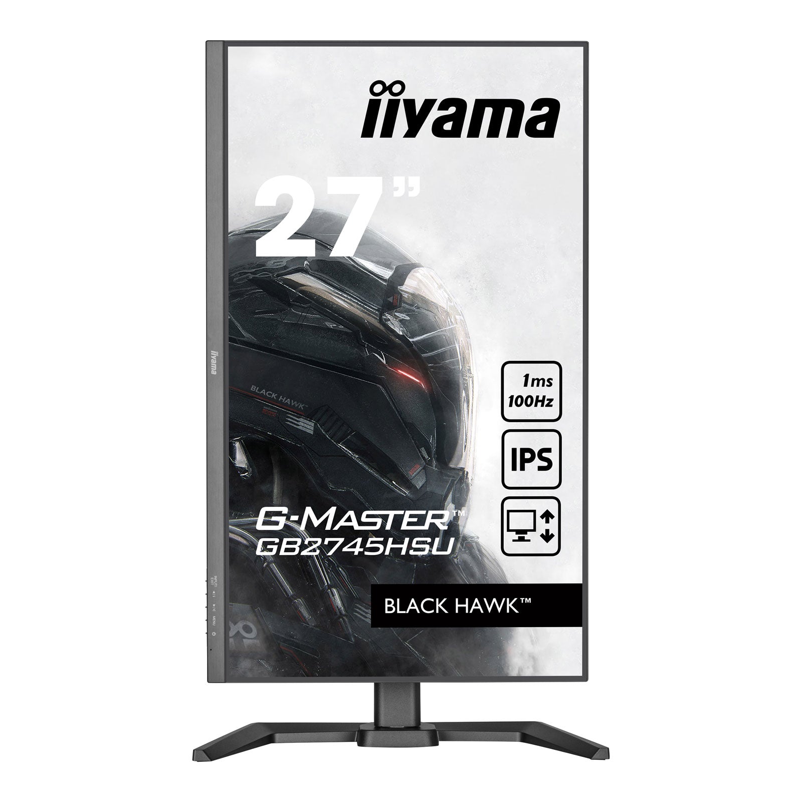 iiyama - Black Hawk G-MASTER GB2745HSU-B1 - Full HD - 100Hz - 27"- Pivot