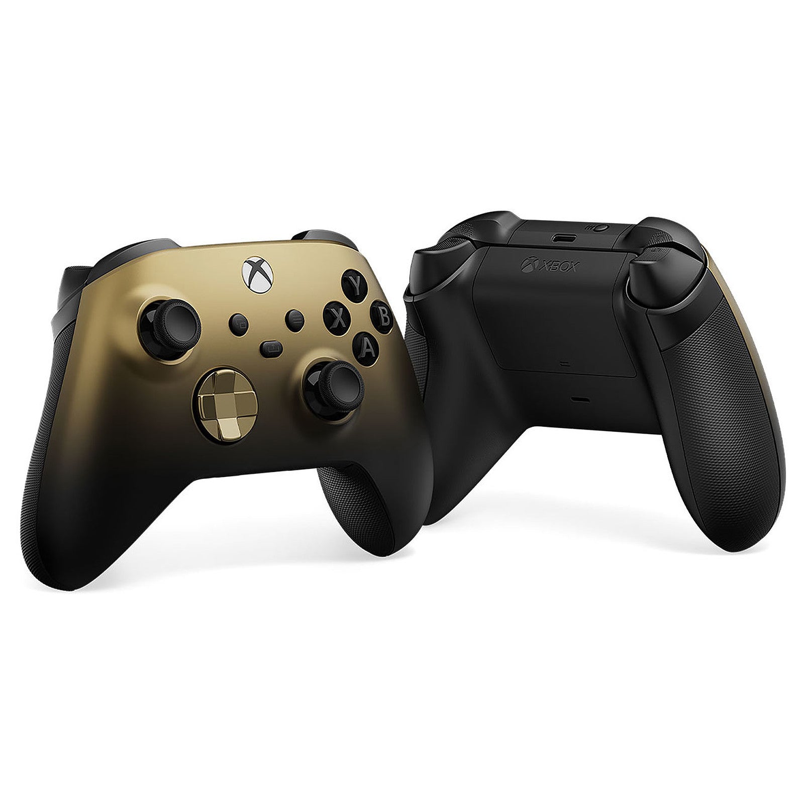 Microsoft - Manette sans fil Xbox - Gold Shadow