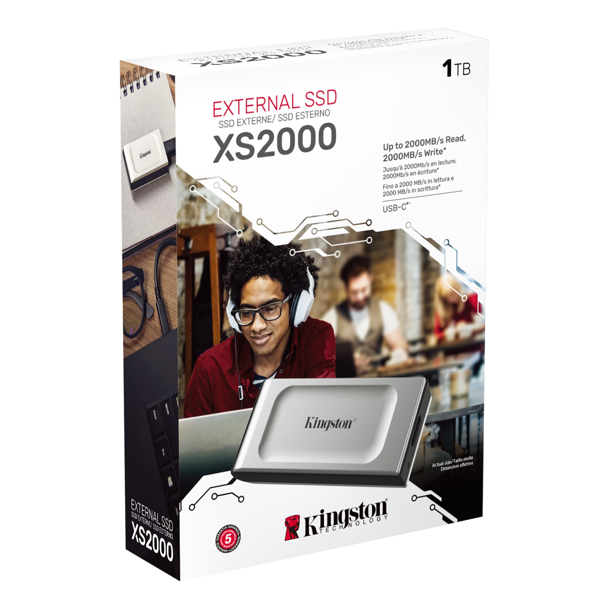 Kingston - XS2000 SSD Externe 1To