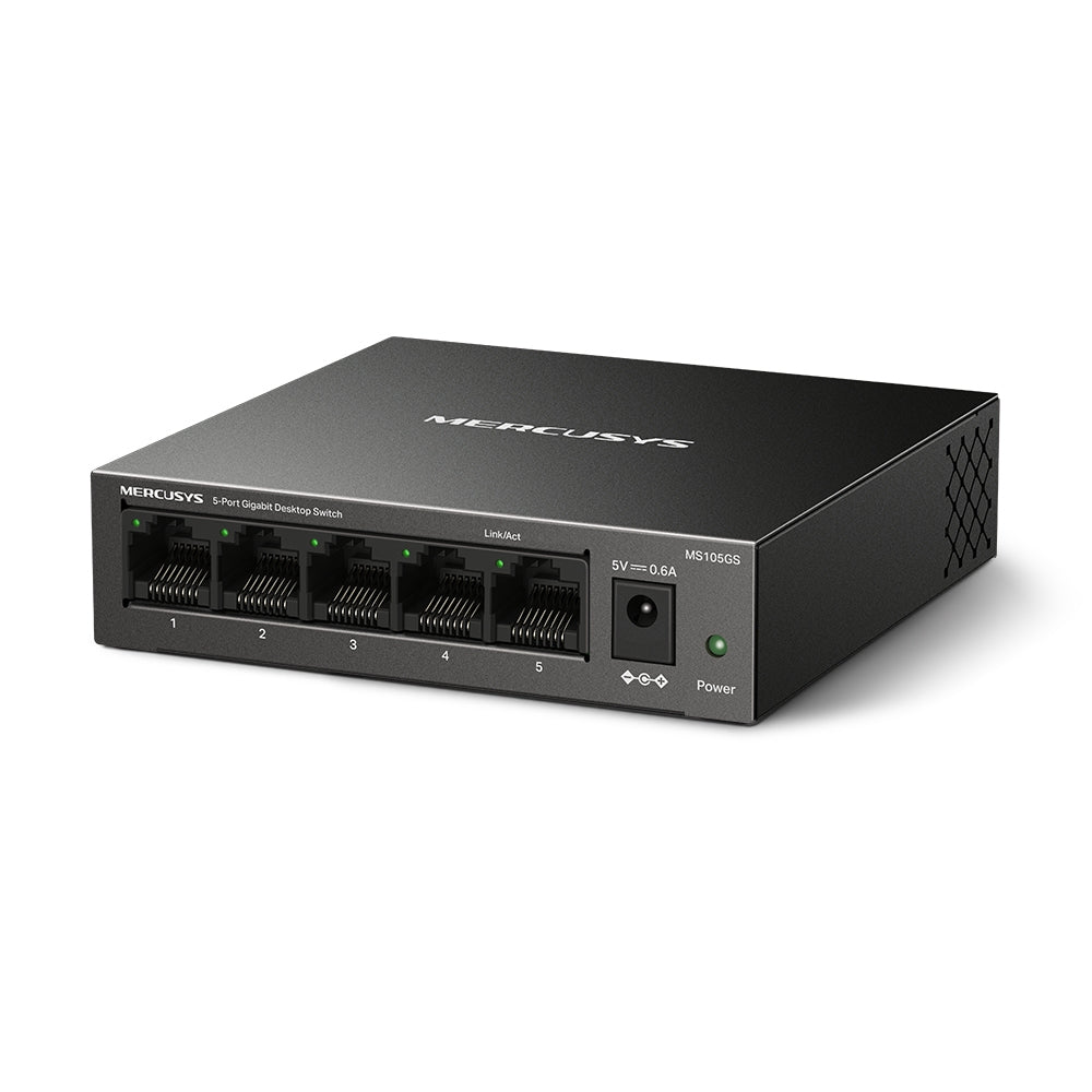 Mercusys - MS105GS - Switch 5 ports métallique