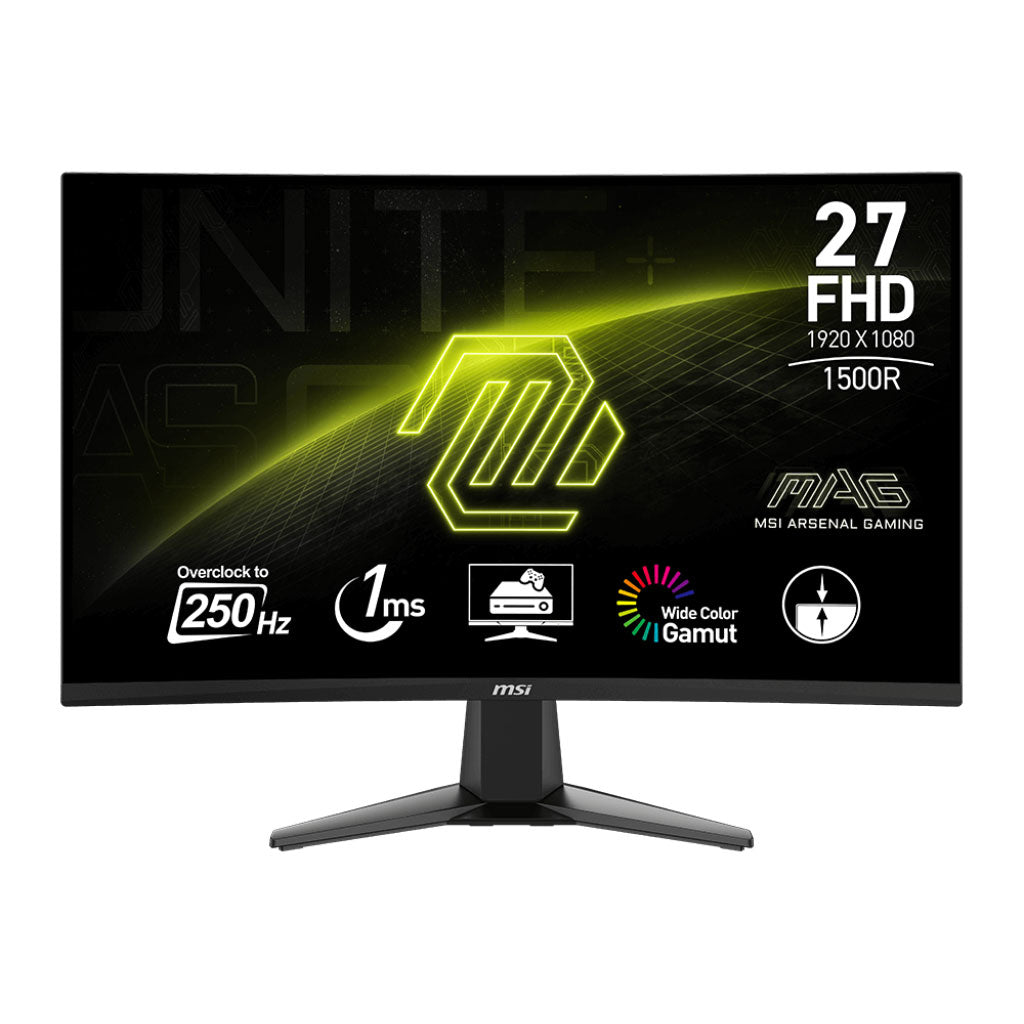 MSI - MAG 27C6X - Ecran incurvé 27" 250Hz