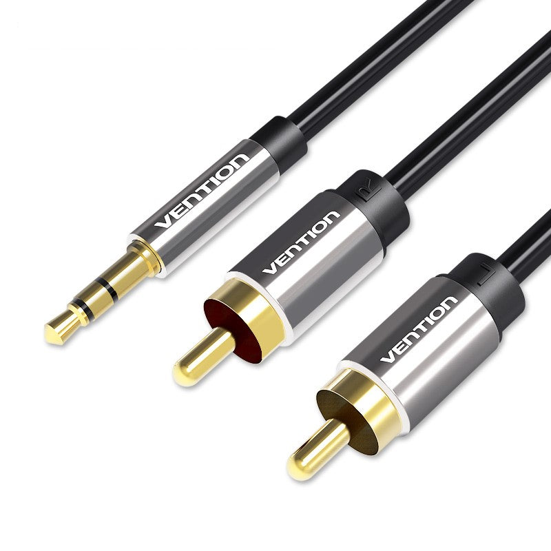 Vention - Câble Jack 3.5mm vers 2x RCA mâle - 1,5m